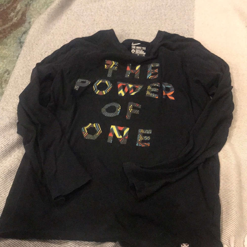 Nike “Power Of One” Black long sleeve